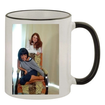 TATU 11oz Colored Rim & Handle Mug