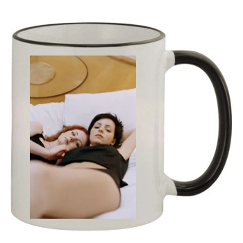 TATU 11oz Colored Rim & Handle Mug