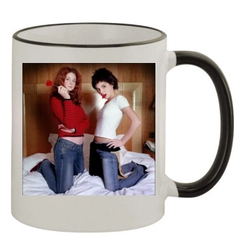 TATU 11oz Colored Rim & Handle Mug