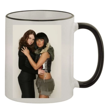 TATU 11oz Colored Rim & Handle Mug