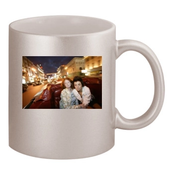 TATU 11oz Metallic Silver Mug