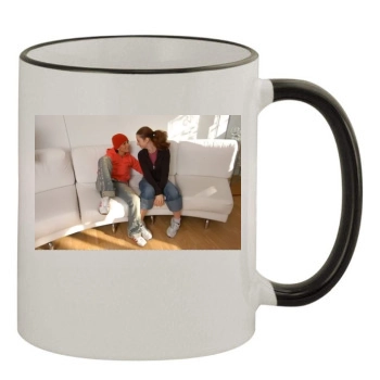 TATU 11oz Colored Rim & Handle Mug