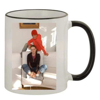 TATU 11oz Colored Rim & Handle Mug