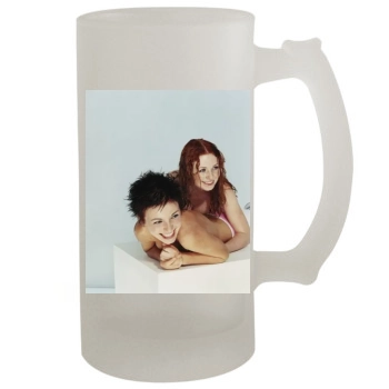 TATU 16oz Frosted Beer Stein