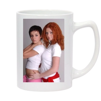 TATU 14oz White Statesman Mug