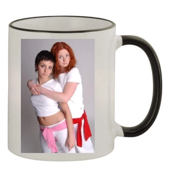 TATU 11oz Colored Rim & Handle Mug