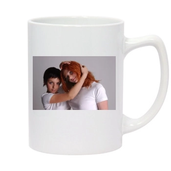 TATU 14oz White Statesman Mug