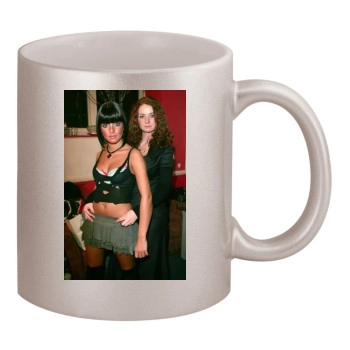 TATU 11oz Metallic Silver Mug