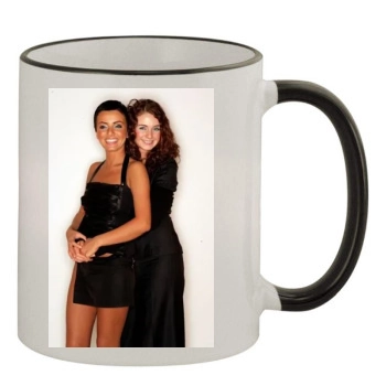 TATU 11oz Colored Rim & Handle Mug