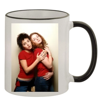 TATU 11oz Colored Rim & Handle Mug