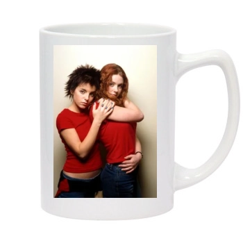 TATU 14oz White Statesman Mug