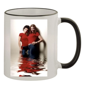 TATU 11oz Colored Rim & Handle Mug