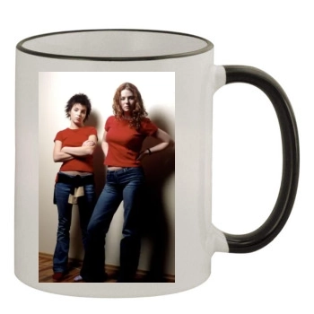 TATU 11oz Colored Rim & Handle Mug