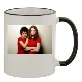 TATU 11oz Colored Rim & Handle Mug