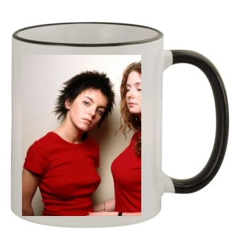 TATU 11oz Colored Rim & Handle Mug