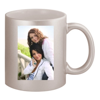 TATU 11oz Metallic Silver Mug