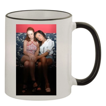 TATU 11oz Colored Rim & Handle Mug