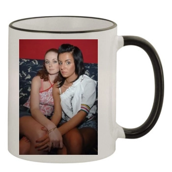 TATU 11oz Colored Rim & Handle Mug