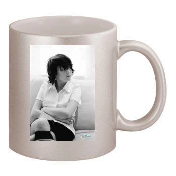 TATU 11oz Metallic Silver Mug