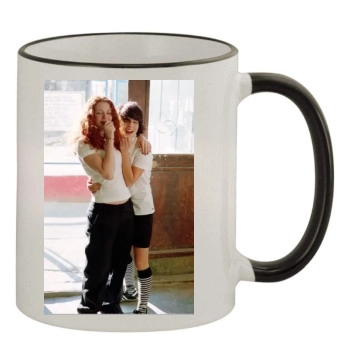 TATU 11oz Colored Rim & Handle Mug