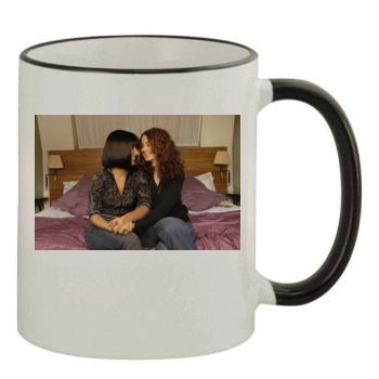 TATU 11oz Colored Rim & Handle Mug