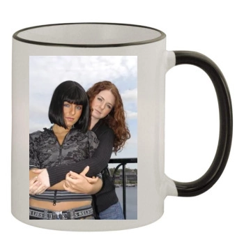 TATU 11oz Colored Rim & Handle Mug