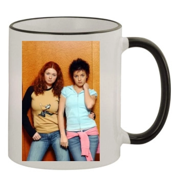 TATU 11oz Colored Rim & Handle Mug