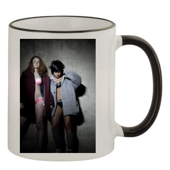 TATU 11oz Colored Rim & Handle Mug