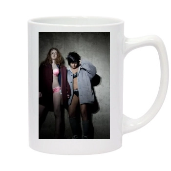 TATU 14oz White Statesman Mug