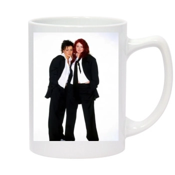 TATU 14oz White Statesman Mug