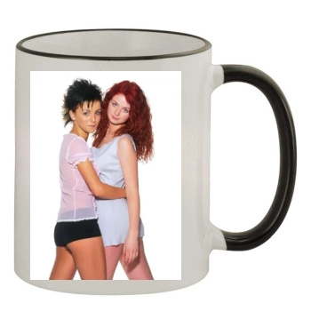 TATU 11oz Colored Rim & Handle Mug