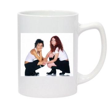 TATU 14oz White Statesman Mug