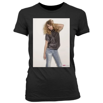 Taylor Swift Women's Junior Cut Crewneck T-Shirt