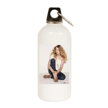 Taylor Swift White Water Bottle With Carabiner