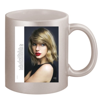 Taylor Swift 11oz Metallic Silver Mug