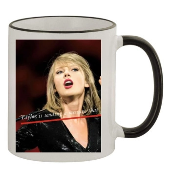 Taylor Swift 11oz Colored Rim & Handle Mug