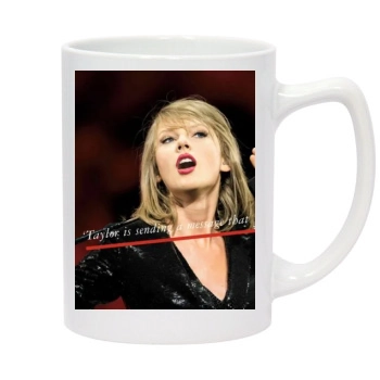 Taylor Swift 14oz White Statesman Mug