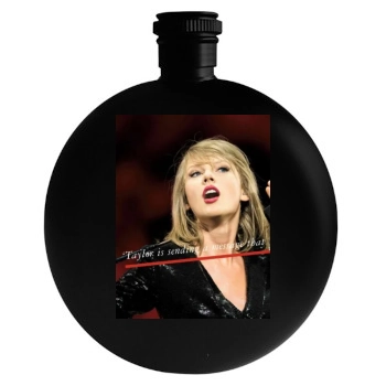 Taylor Swift Round Flask