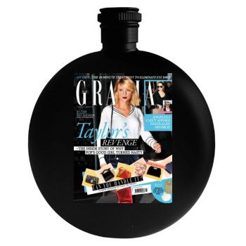 Taylor Swift Round Flask