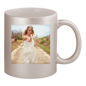 Taylor Swift 11oz Metallic Silver Mug