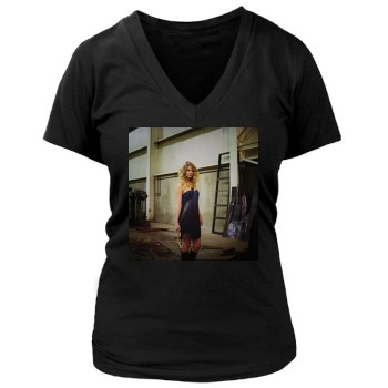 Taylor Swift Women's Deep V-Neck TShirt