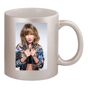 Taylor Swift 11oz Metallic Silver Mug