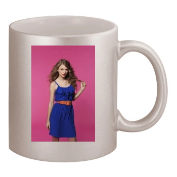 Taylor Swift 11oz Metallic Silver Mug