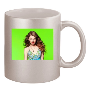 Taylor Swift 11oz Metallic Silver Mug