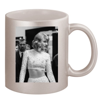 Taylor Swift 11oz Metallic Silver Mug