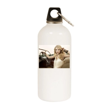 Taylor Swift White Water Bottle With Carabiner