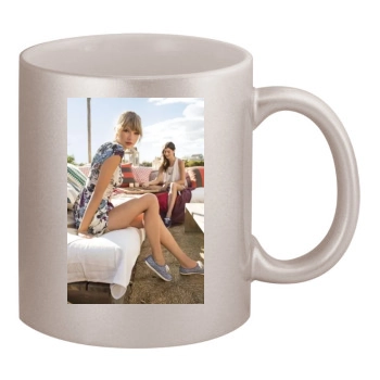 Taylor Swift 11oz Metallic Silver Mug