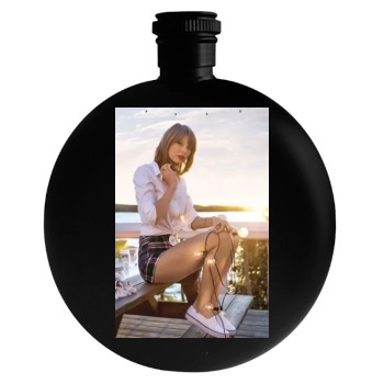 Taylor Swift Round Flask