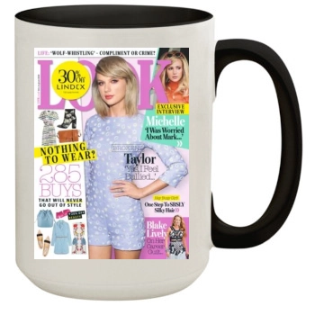 Taylor Swift 15oz Colored Inner & Handle Mug