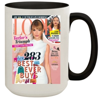 Taylor Swift 15oz Colored Inner & Handle Mug